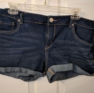 Aeropostale size 14 midi jean shirts. Dark wash.
